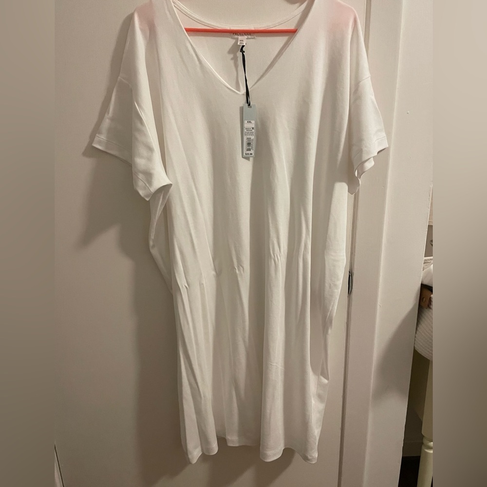 Prologue White T-shirt Dress